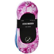 Wholesale - 5pk WOMEN TIE DIE MESH FOOTIES SOCKS STEVE MADDEN C/P 24, UPC: 731351048549